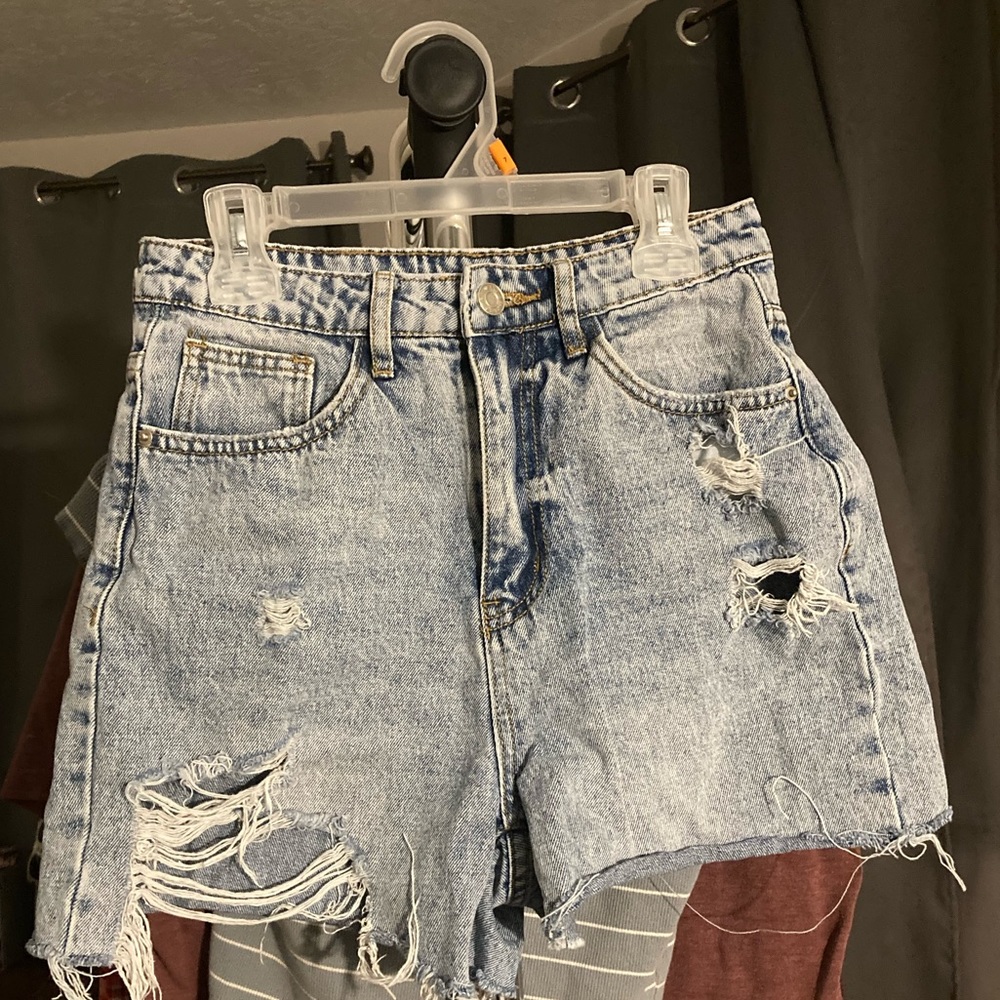 Denim shorts size xs(2)